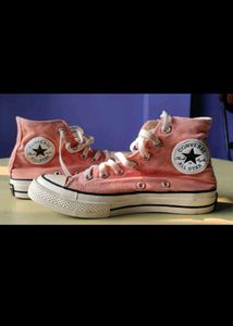 Converse Peach Shoes