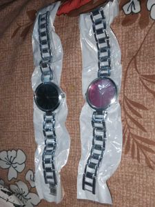 Combo Of 2 Analog Watch For Womens And Girls