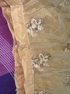 Golden Lehenga Skirt