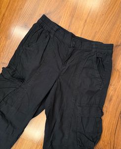 H&amp;M Black Cargo Pants