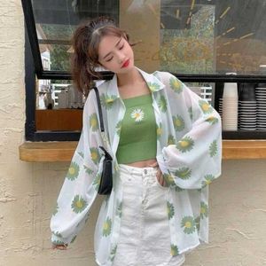 Zara Woman Daisy Print Shirt