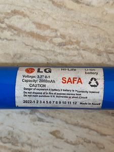 LG Battery For Project