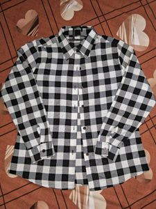 Black & White Checkered Shirt