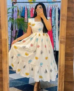 Butterfly Print Dress - Perfect for Summer!