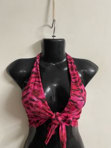 Pink Tie Up Top