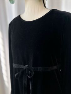 Korean Velvet Dress