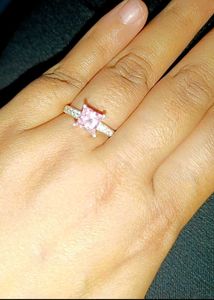New pure silver ring
