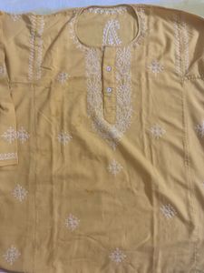 Yellow Kurti