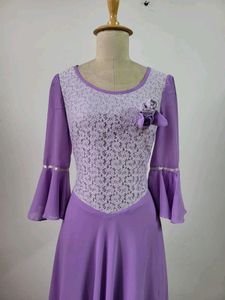 Elegant Lavender Occasion Dress
