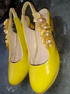 Yellow Footwear