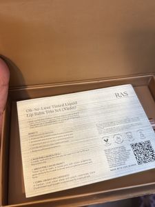 Ras Luxury Oh So Luxe Tinted Liquid Lip Balm