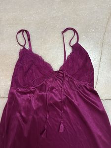 Silky Purple Nighty