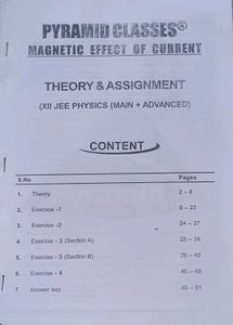 JEE Study Material Class 12