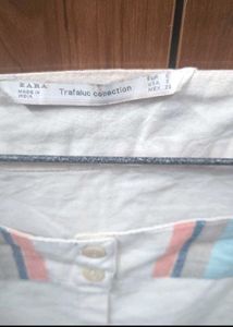 White Button-Down Top