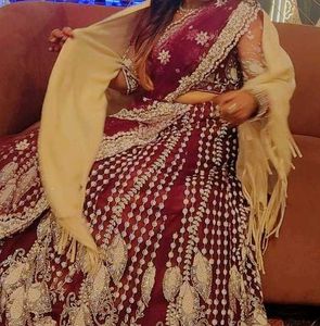 Elegant purple &amp;  Lehenga Choli