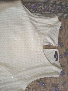 White Sleeveless Top