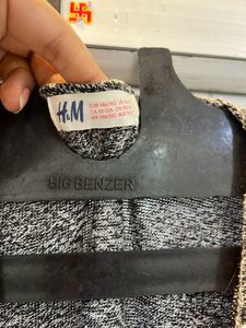 H&amp;M Shrug New Grey Color