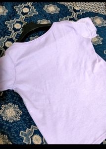 Koreans Stylish Lavender Top