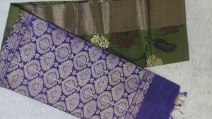 Green Banarasi Saree