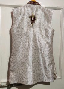 Sherwani With Removable Koti
