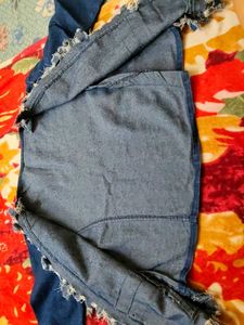 Distressed Denim Jacket