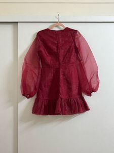 Misguided Red Mini Dress