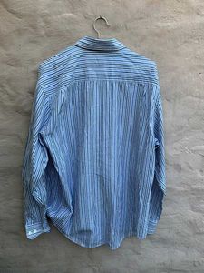 Van Heusen Striped Blue Shirt