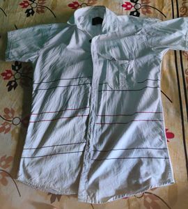 Men's Striped Short Sleeve Shirt
