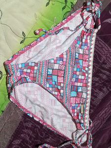 Patterned Bikini Bottom