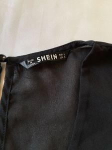 Shein Black Crop Top