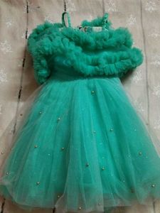 Shimmering Gown With Pearls