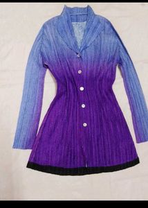 Ombre Pleated Dress
