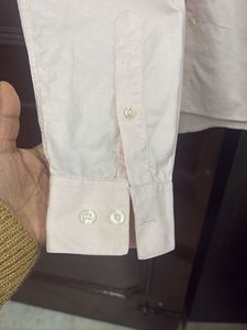 Lacoste Pink Button-Down Shirt