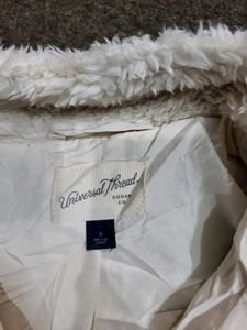Fuzzy White Jacket