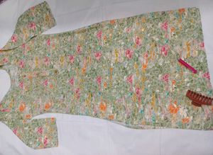 Printed Long Kurta💚
