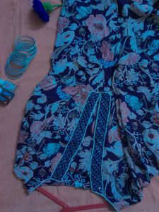 Floral Print Salwar Kameez Suit