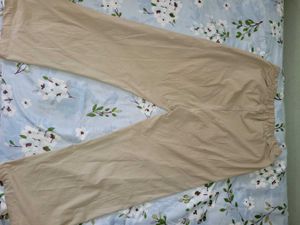 Casual Beige Leggings