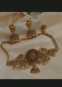 Temple Jewellery Set For Women