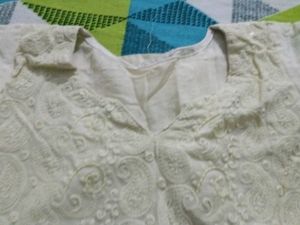 Beige Salwar Suit Set Of Three