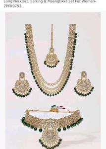 Elegant Indian Jewelry Set