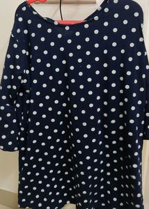 Down Price..Polka Dots Top For Girls