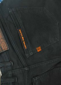 Jet Black Superdry Jeans For Men