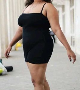 Black back Tie Dress