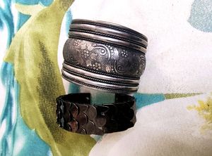 Bracelet Black And Oxidised