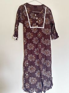 Brown Kurta