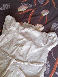 Floral Maxi Shirt Dress fresh piece