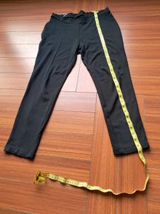 19)Comfy Black Joggers