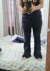 Black Bootcut Jeans