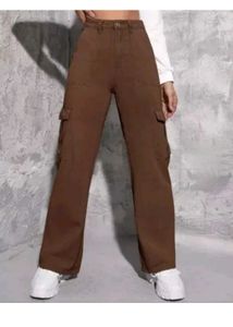 Brown Cargo Pants