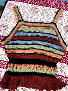Crochet Knit Tank Top
